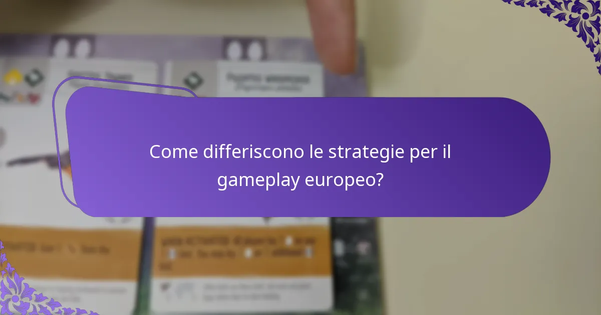 Quali sono le modifiche alle regole per le varianti europee?
