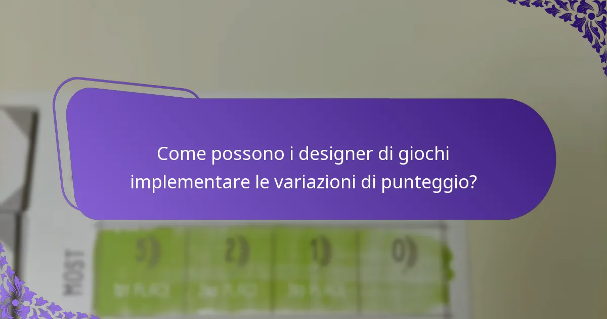 Quali sistemi di punteggio sono più efficaci per l’integrazione tematica?