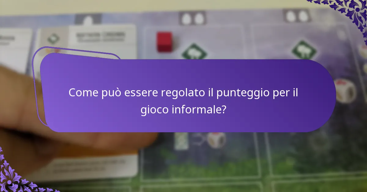 Quali sono i sistemi di punteggio utilizzati nel gioco competitivo?