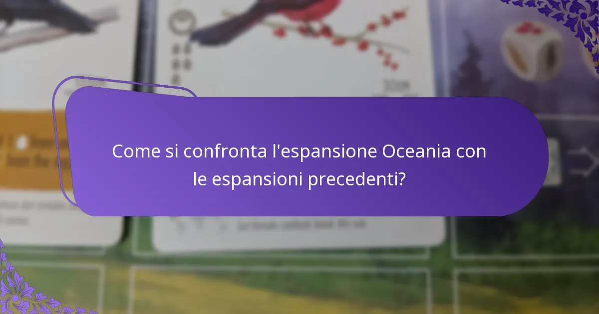 Quali cambiamenti nel gameplay porta l’espansione Oceania?