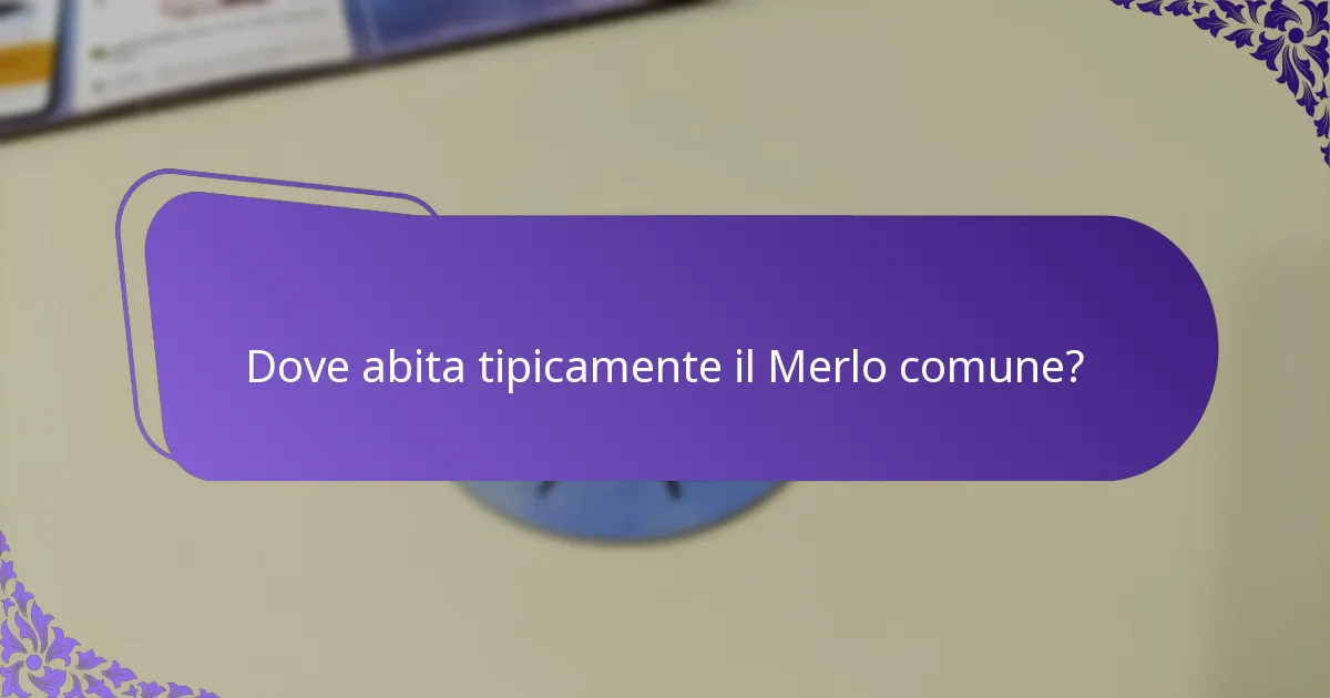 Come si riproduce il Merlo comune?