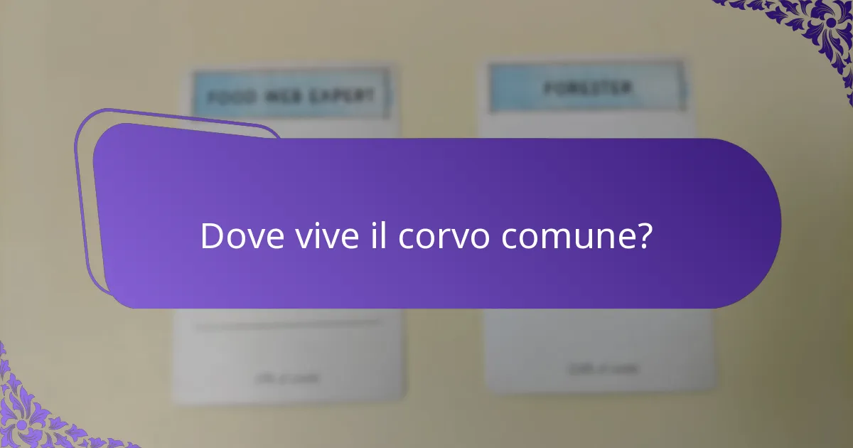 Qual è lo stato di conservazione e le minacce per i corvi comuni?