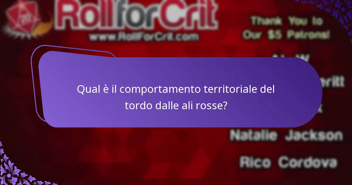 Come possono gli osservatori di uccelli identificare i tordi dalle ali rosse in natura?