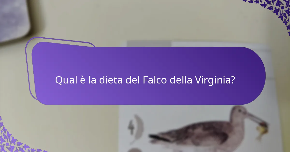 Come variano le tecniche di caccia per il Falco della Virginia a seconda della regione?