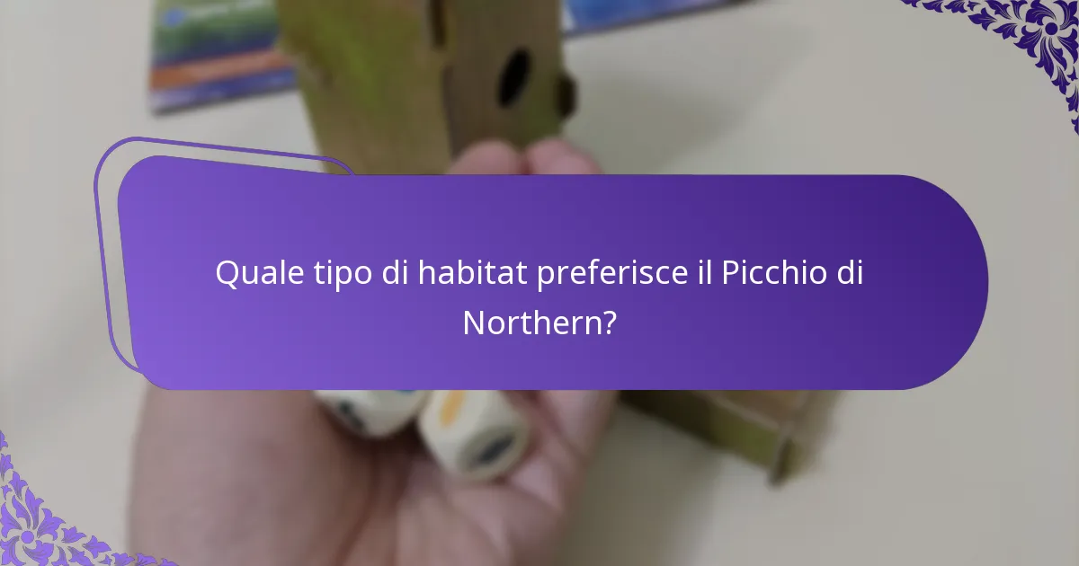 Quali sono le sfide affrontate dai Picchi di Northern nei loro habitat?