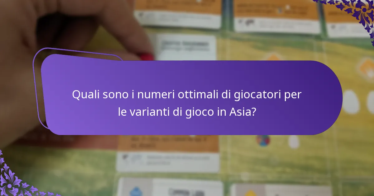 Quali strategie migliorano il gameplay nelle varianti asiatiche?