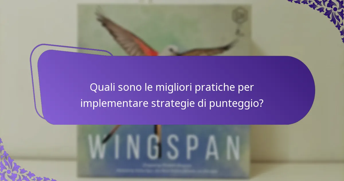 Come differiscono le strategie di punteggio nei diversi contesti?